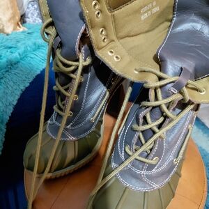 MICHAEL Michael Kors Green and Black Ankle Boots